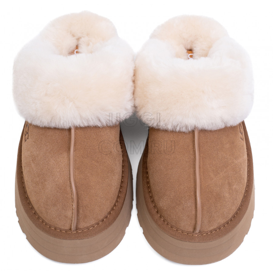 Женские UGG Slippers Scuffette Platform Chestnut