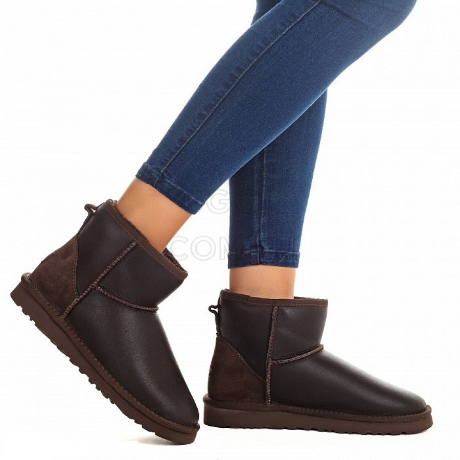Женские UGG Classic Mini Metallic Chocolate