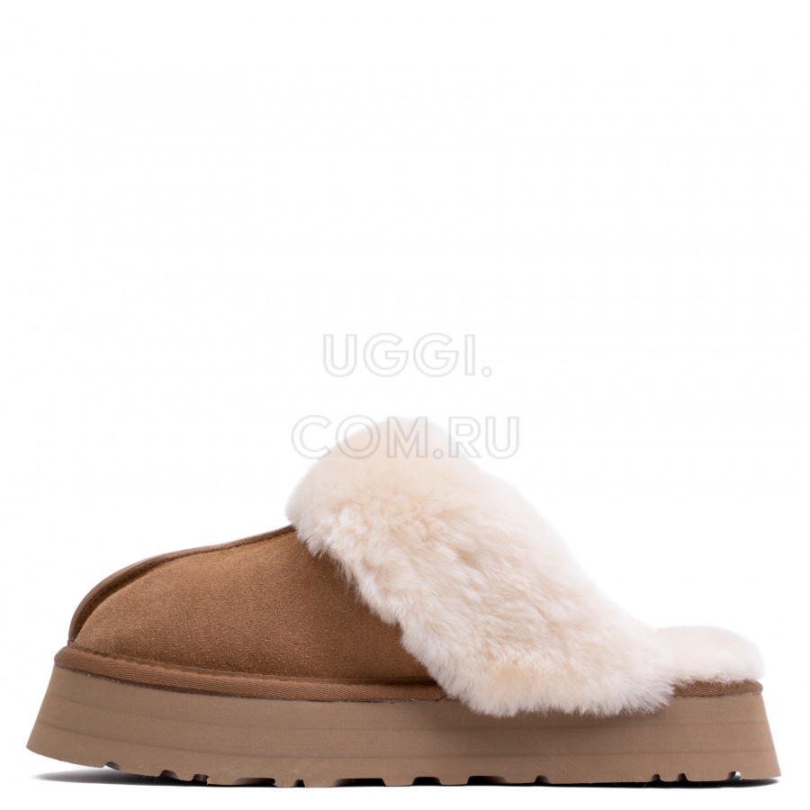 Женские UGG Slippers Scuffette Platform Chestnut