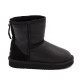 Детские UGG Kids Classic Short Zip Metallic Black