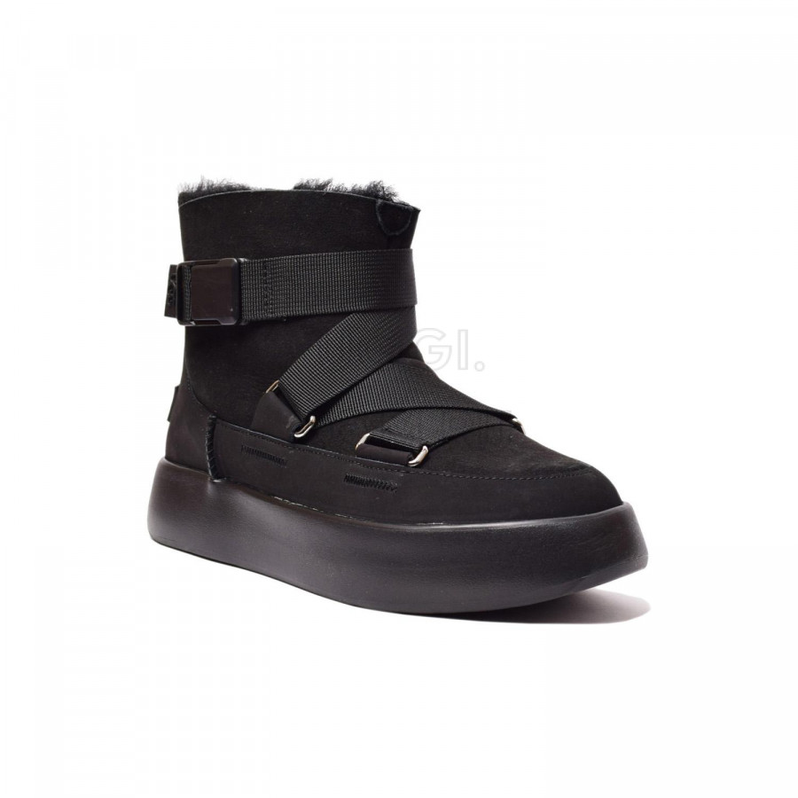 Женские UGG Boom Buckle Boot Black