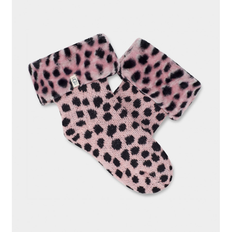 Женские UGG Drizlita Clear Pink Scallop Cheetah