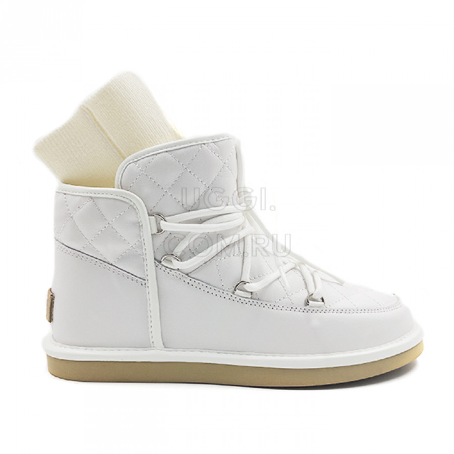 Женские UGG Lodge Mini Leather White