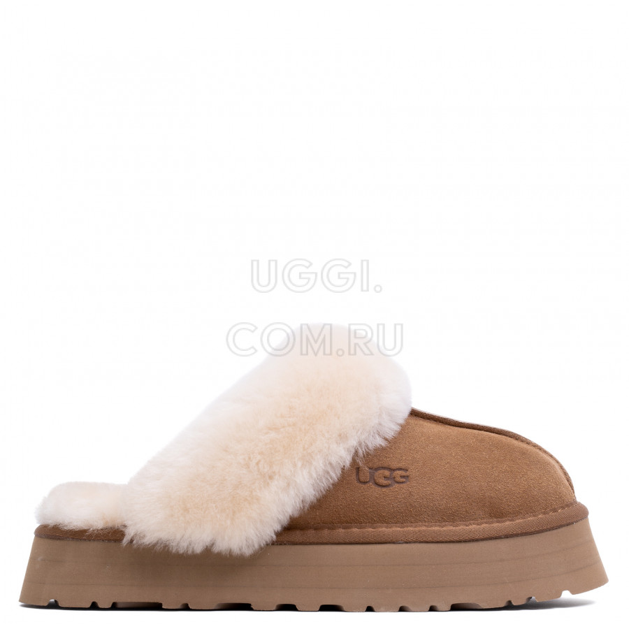 Женские UGG Slippers Scuffette Platform Chestnut