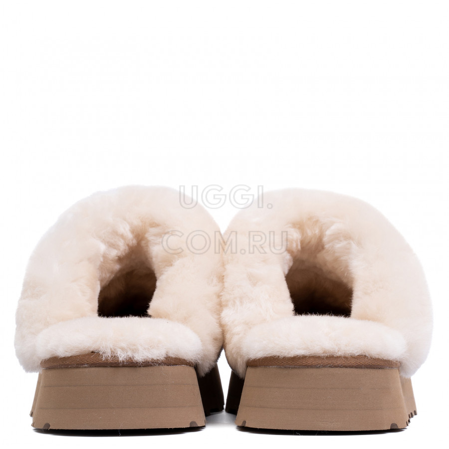 Женские UGG Slippers Scuffette Platform Chestnut