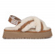 Женские UGG Disco Cross Slide Chestnut