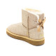Женские UGG Mini Bailey Bow Sparkle Gold