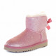 Женские UGG Mini Bailey Bow Sparkle Pink