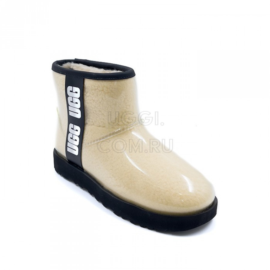 Женские UGG Classic Clear Mini Natural Black