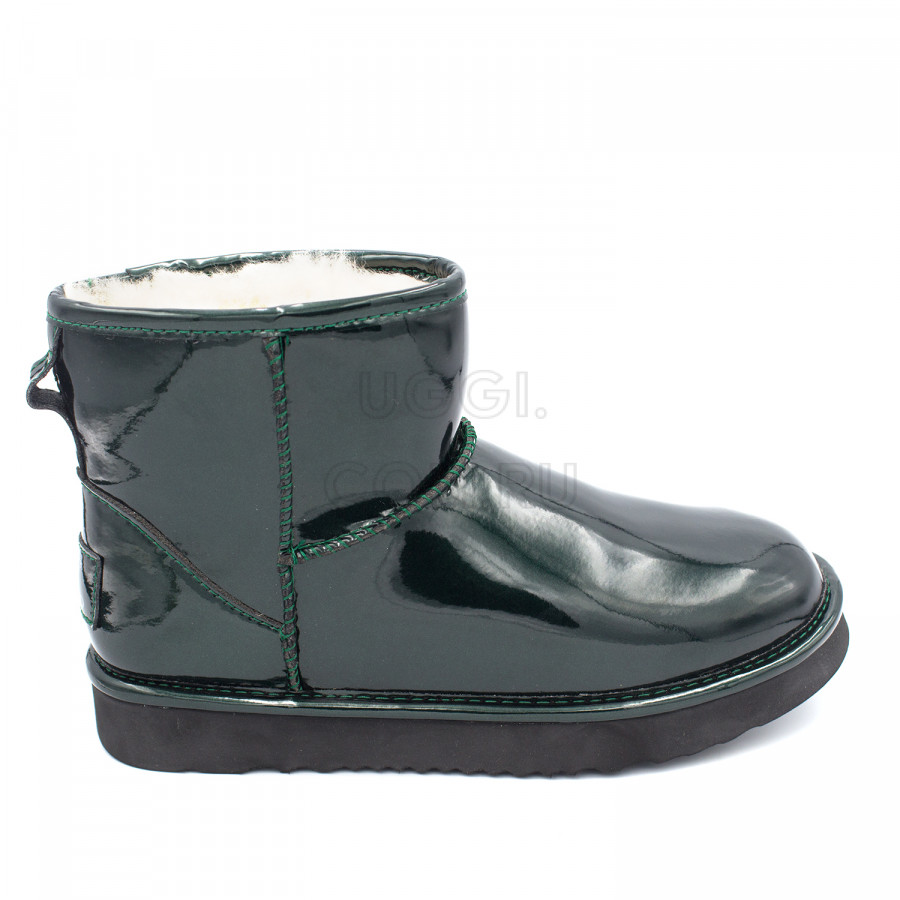 Женские UGG Jimmy Choo Mini Patent II Green
