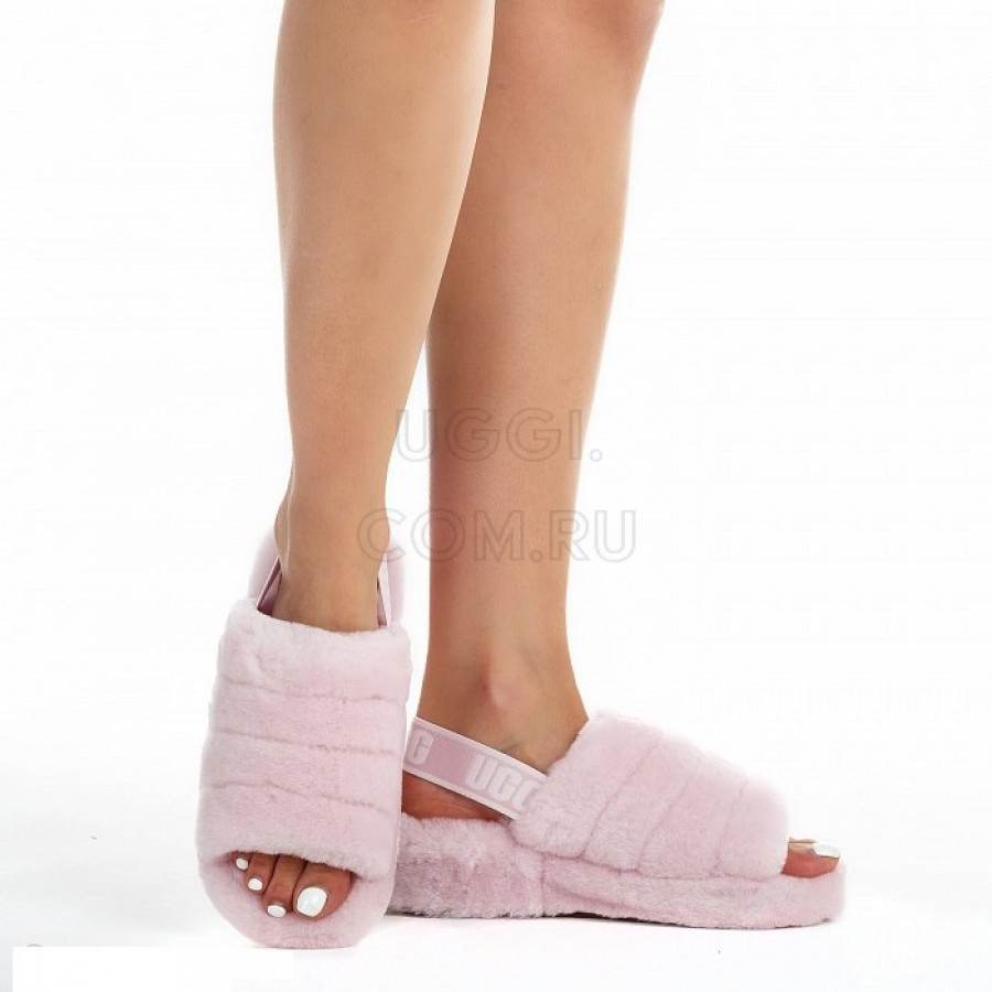 Женские UGG Fluff Yeah Slide Pink