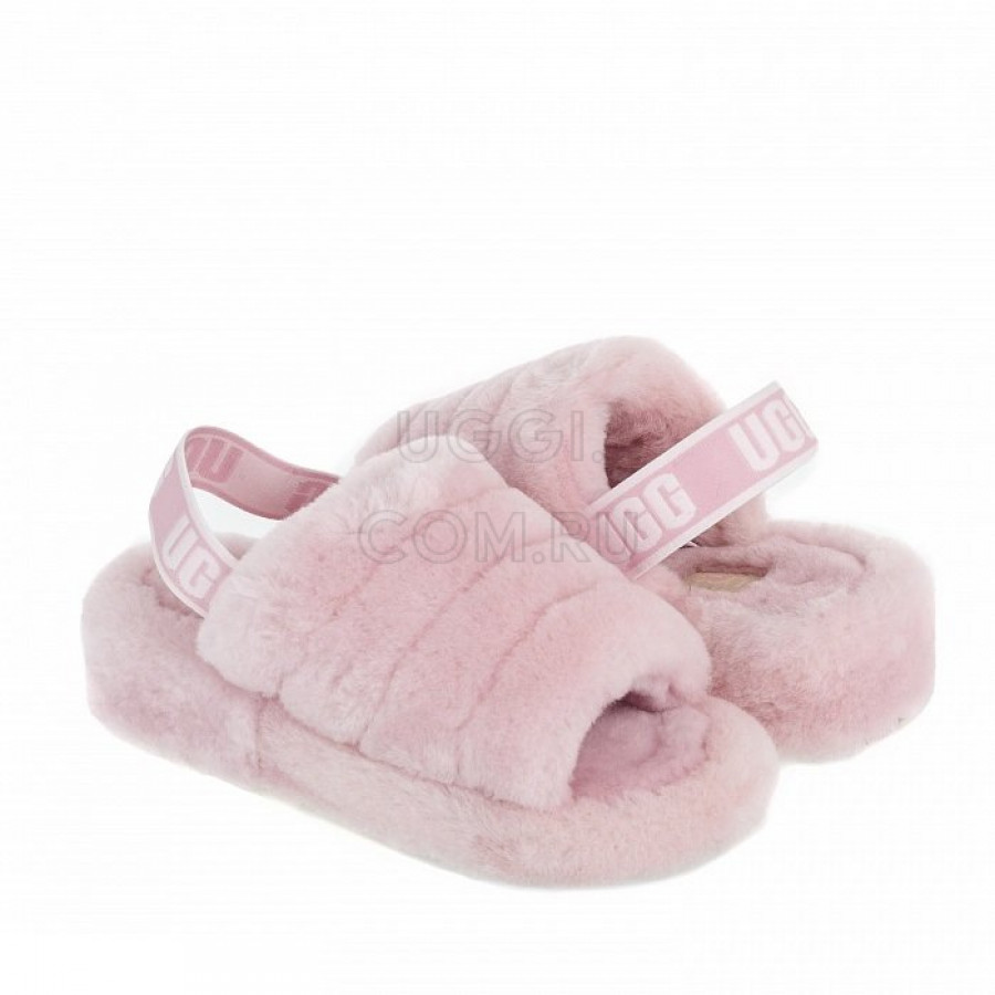 Женские UGG Fluff Yeah Slide Pink