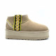 Classic Ultra Mini Braid Platform Sand