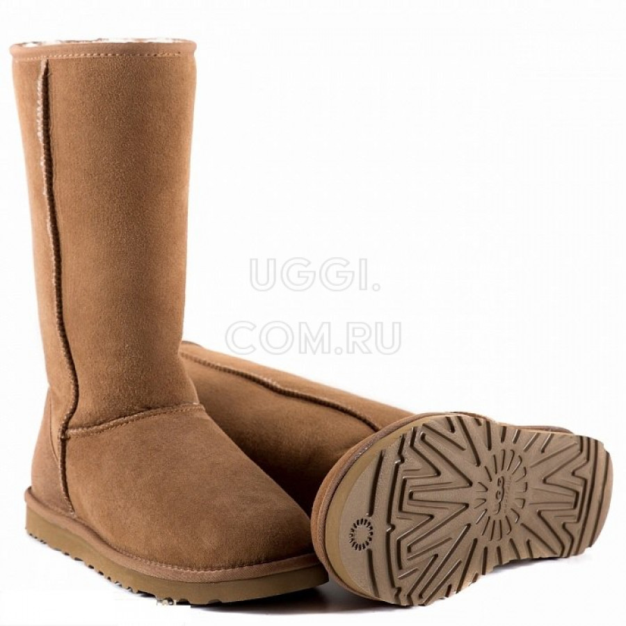 Женские UGG Classic Tall II Chestnut