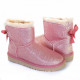 Женские UGG Mini Bailey Bow Sparkle Pink