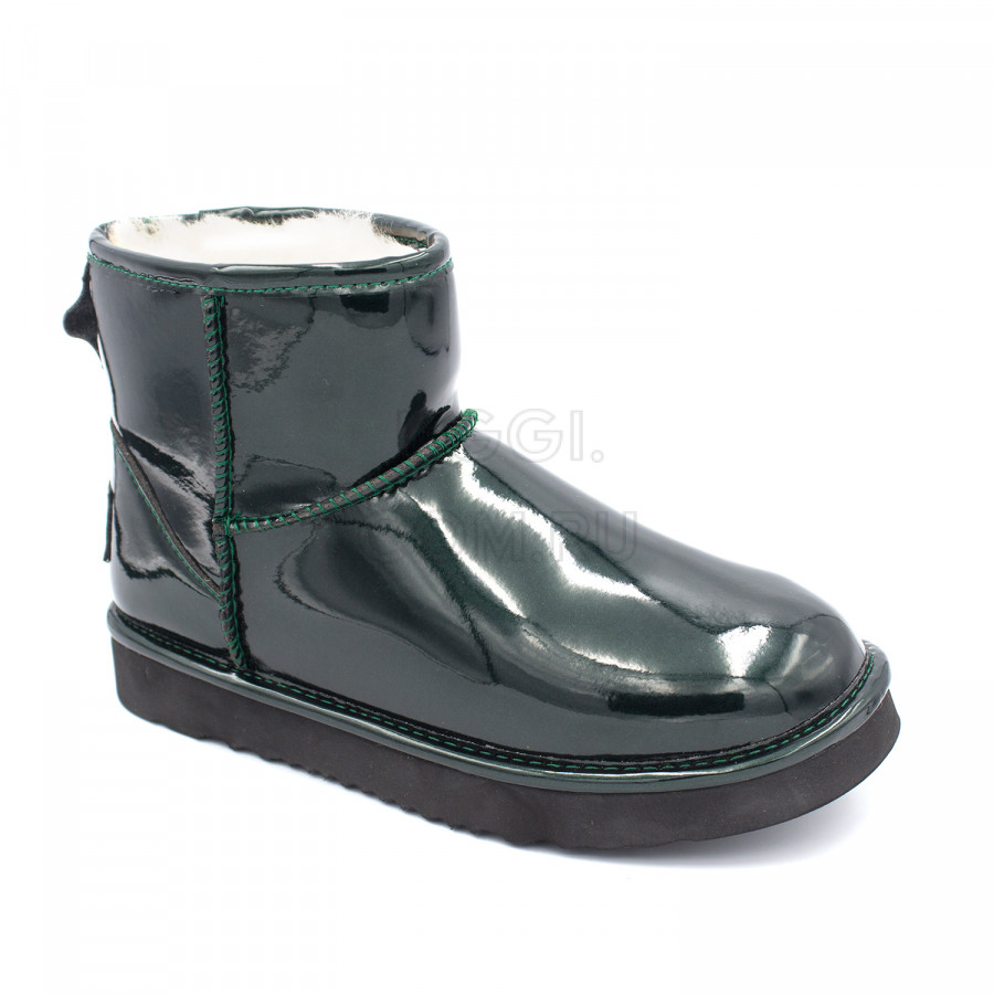 Женские UGG Jimmy Choo Mini Patent II Green