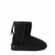 Детские UGG Kids Classic Short Zip II Black