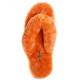 Женские UGG Fluff Flip Flop II Orange