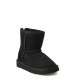 Детские UGG Kids Classic Short Zip II Black