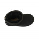 Детские UGG Kids Classic Short Zip II Black