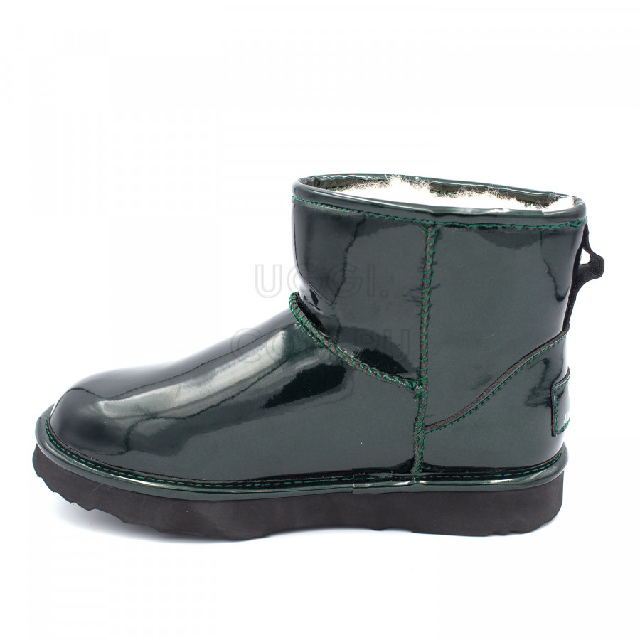 Женские UGG Jimmy Choo Mini Patent II Green