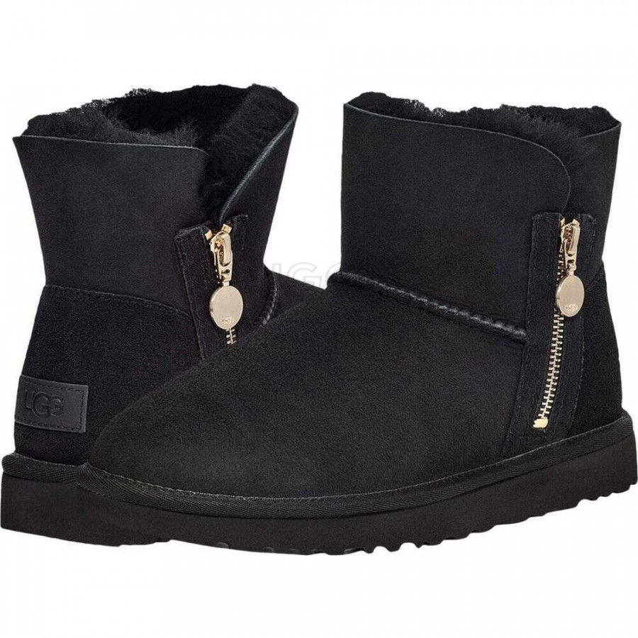 Женские UGG Bailey Zip Mini Black