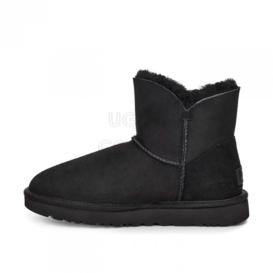 Женские UGG Bailey Zip Mini Black