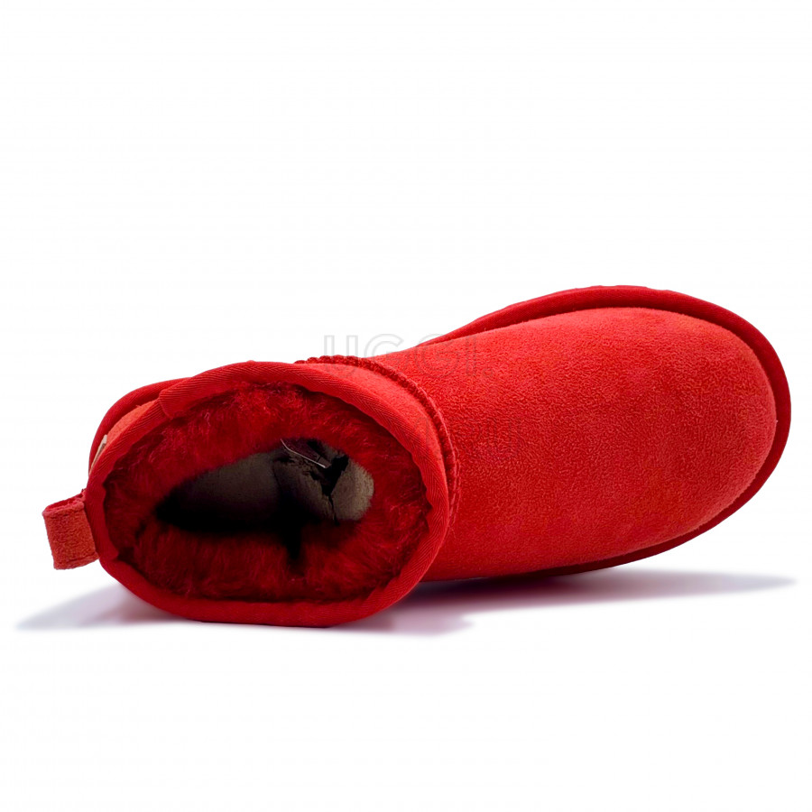 Женские UGG Classic Ultra Mini Samba Red