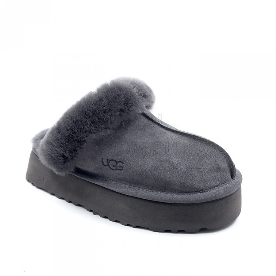 Женские UGG Slippers Scuffette Platform Grey