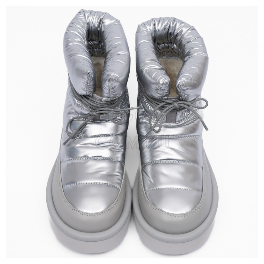 Женские UGG Classic Mini Blow Silver
