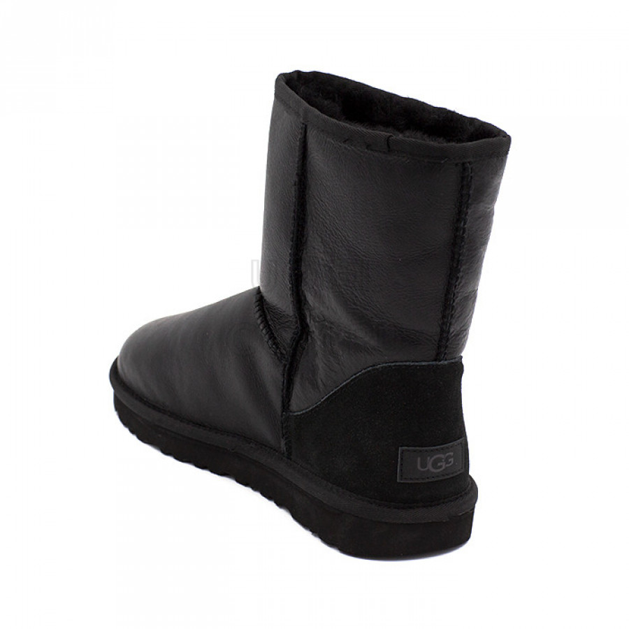 Женские UGG Classic Short Metallic Black