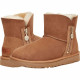 Женские UGG Bailey Zip Mini Chestnut