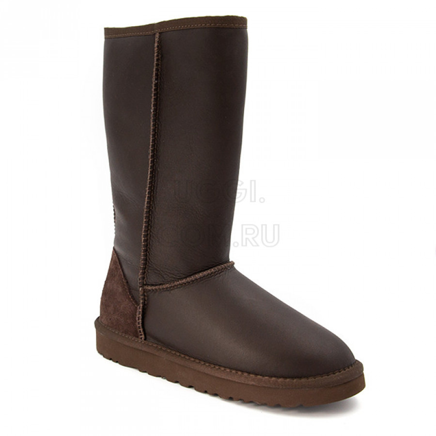 Женские UGG Classic Tall Metallic Chocolate