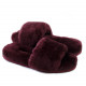 Женские UGG Fluff Slide Slippers Dark Purple