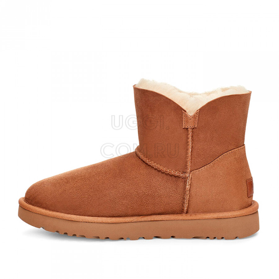 Женские UGG Bailey Zip Mini Chestnut