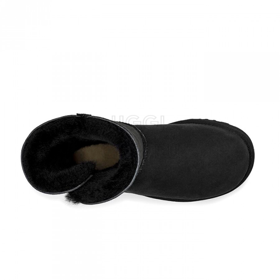 Женские UGG Bailey Zip Short Black
