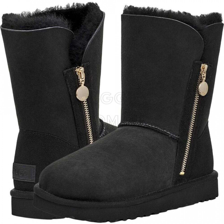 Женские UGG Bailey Zip Short Black