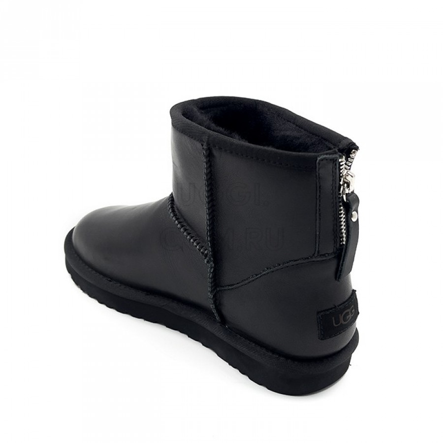 Мужские UGG Mens Mini One Zip Leather
