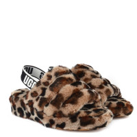 UGG Fluff Yeah Slide Leopard