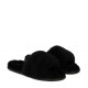UGG Fluff Slide Slippers Black