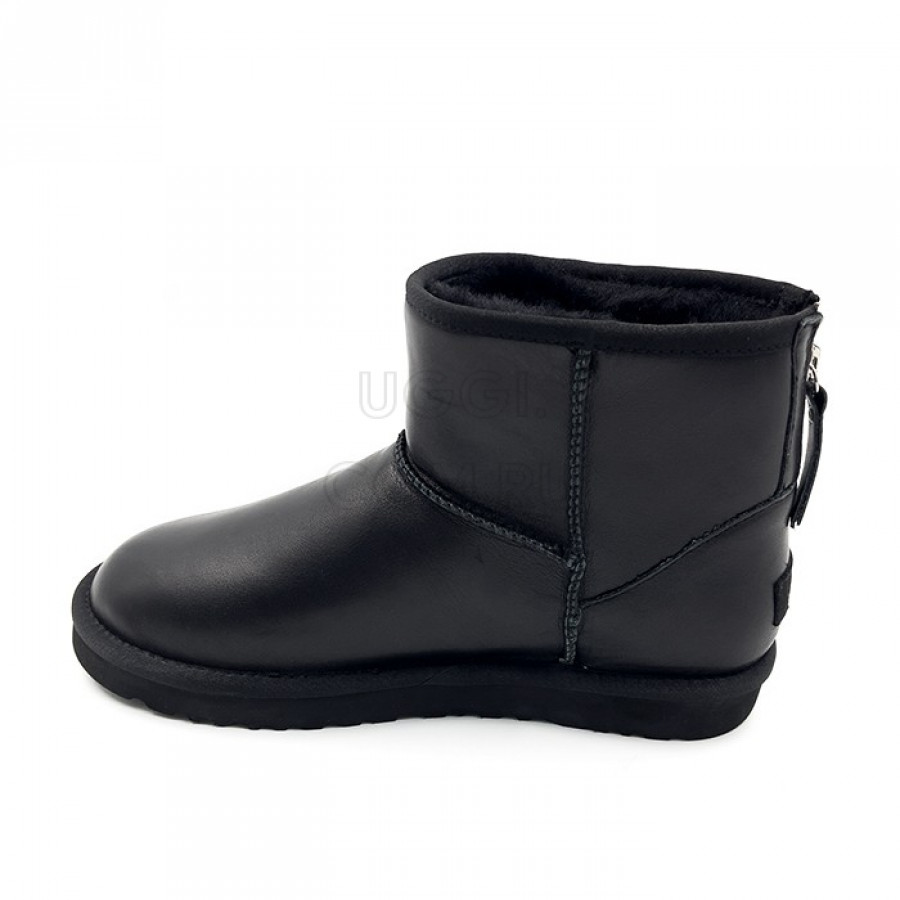 Мужские UGG Mens Mini One Zip Leather