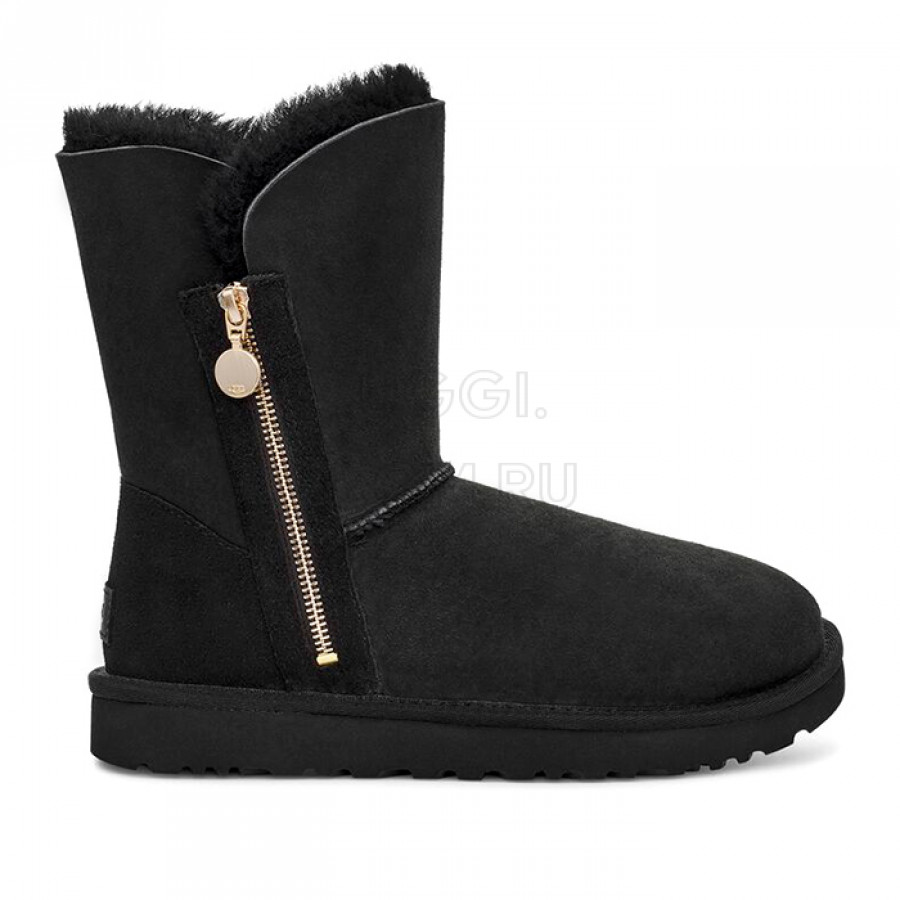 Женские UGG Bailey Zip Short Black