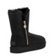 Женские UGG Bailey Zip Short Black