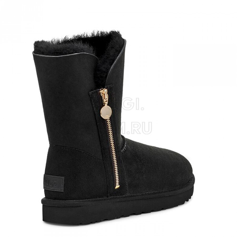 Женские UGG Bailey Zip Short Black