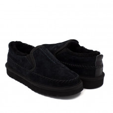 Stitch Slip On Black