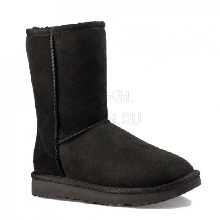 Женские UGG Classic Short II Black