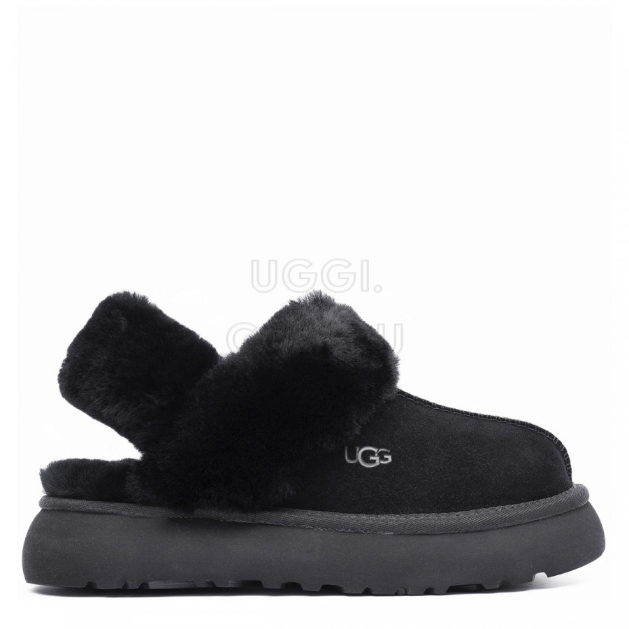 Женские UGG Slippers Disquette Black