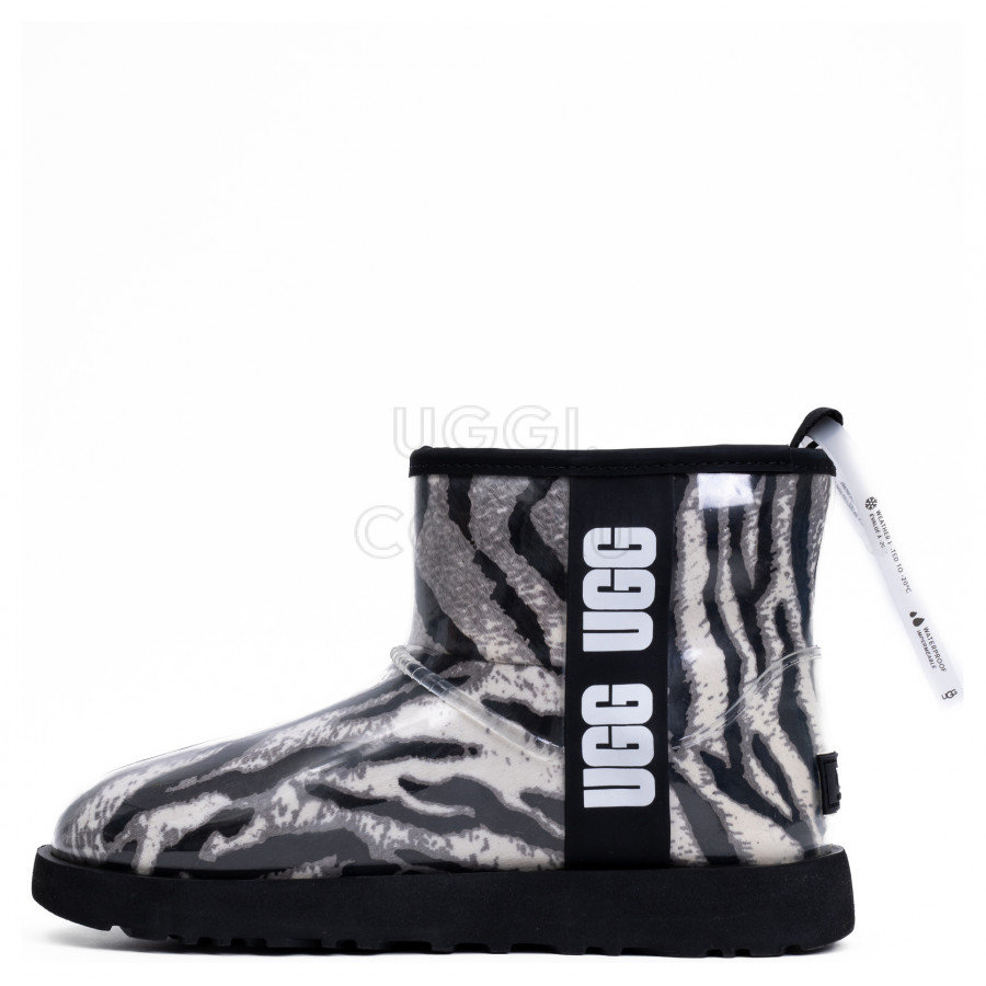 Женские UGG Classic Clear Mini Zebra