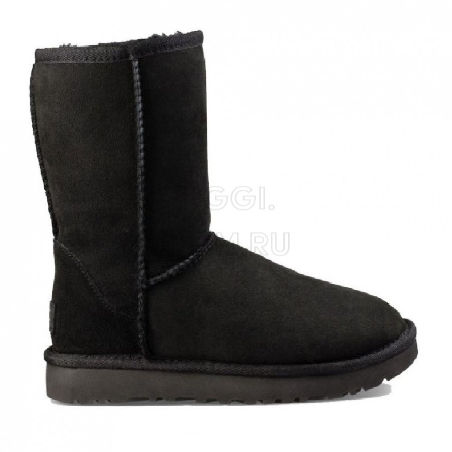 Женские UGG Classic Short II Black