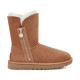 Женские UGG Bailey Zip Short Chestnut